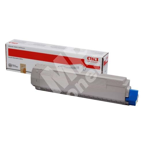 Toner OKI 44059253 MC861, yellow, originál 1