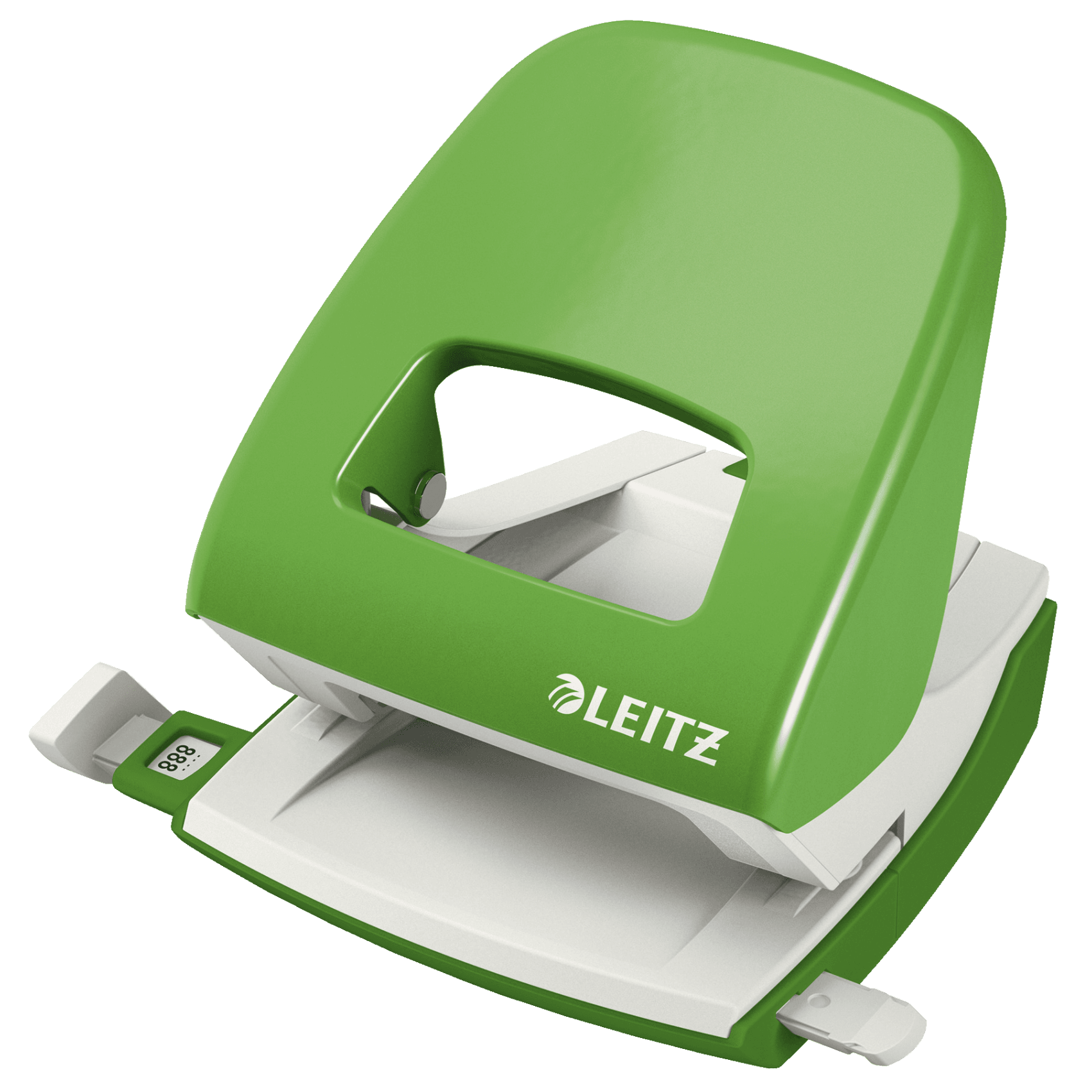 Celokovová stolní děrovačka Leitz New NeXXt 5008, světle zelený