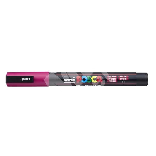 Uni Posca PC-3M akrylový popisovač, 0,9-1,3 mm, fuchsiový 1