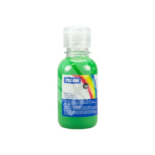 Temperová barva Milan 03460, 125 ml, základní světle zelená 1