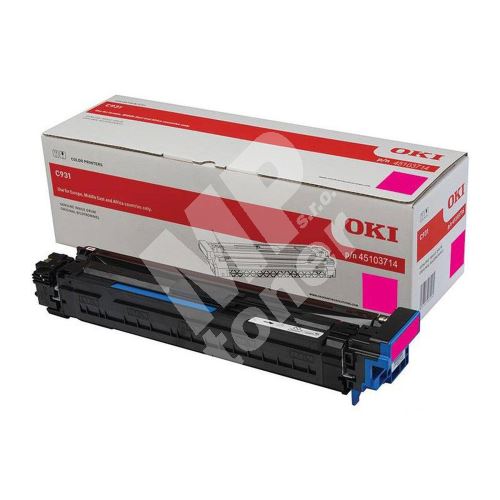 Válec OKI 45103714, C911, magenta, originál 1