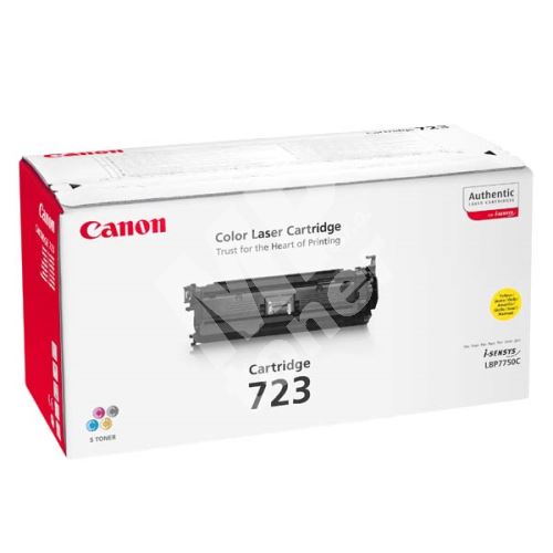 Toner Canon CRG-723Y yellow originál 1