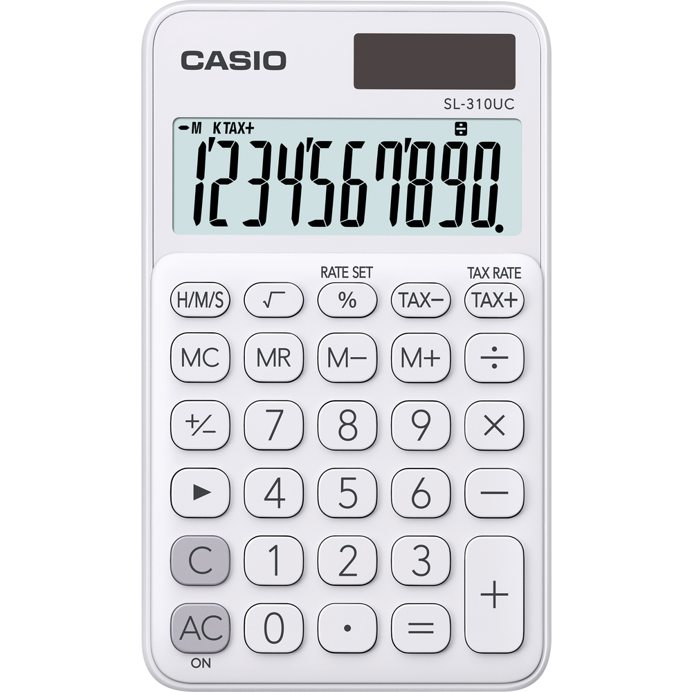 Kalkulačka Casio SL 310 UC WE, bílá