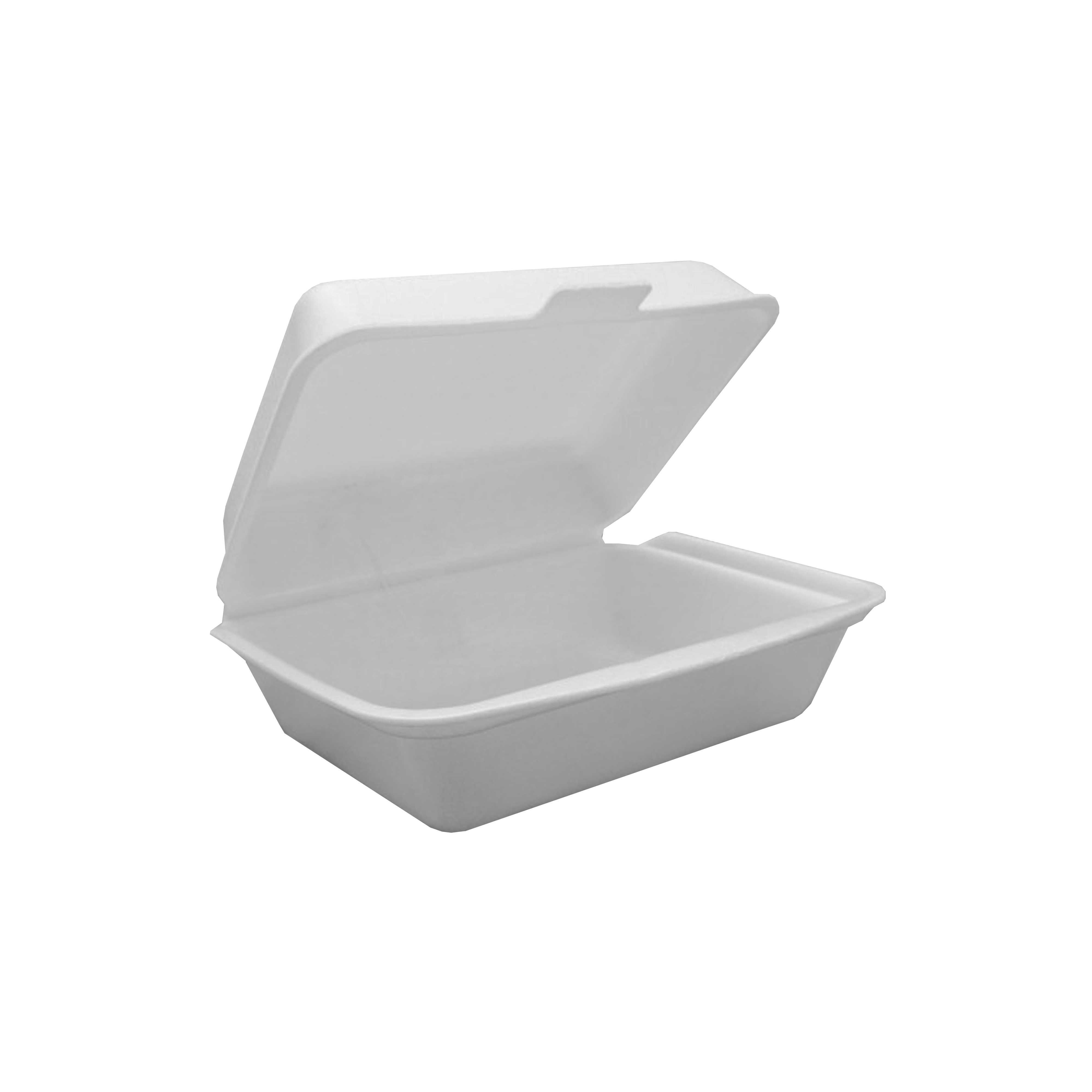 Lunchbox menší, 192x150mm, XPS , bílý, 100 ks