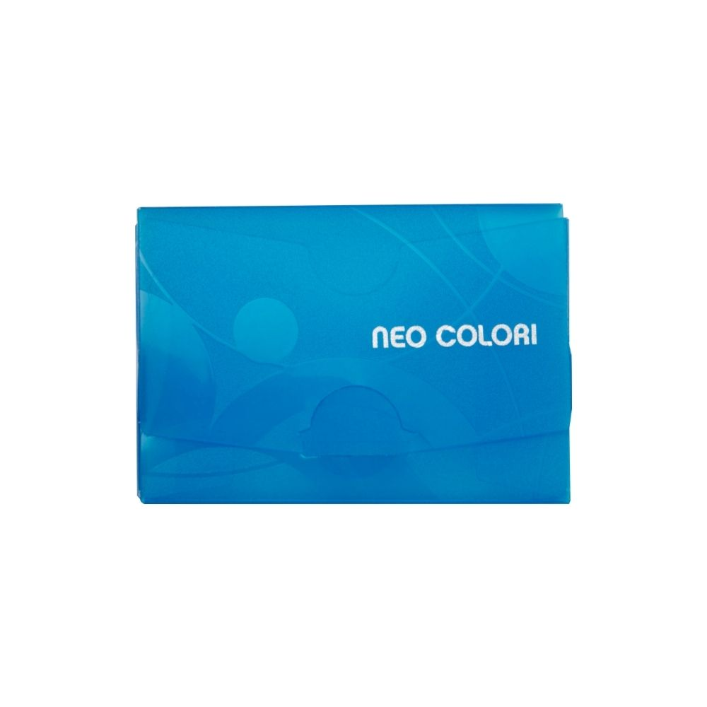 Obálka na vizitky Neo Colori, modrá
