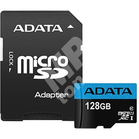 ADATA 128GB MicroSDXC UHS-I 85/25MB/s + adapter 1