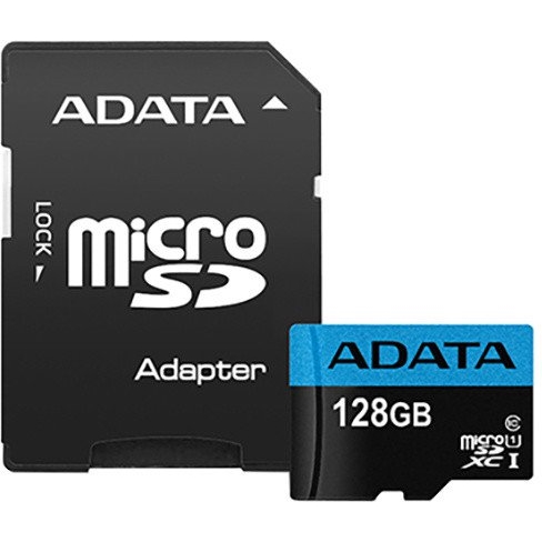 128GB ADATA MicroSDXC UHS-I 85/25MB/s + adapter