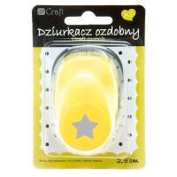 Dekorativní děrovačka DP Craft 2,5 cm - hvězda