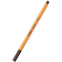 Liner STABILO Point 88, 0,4mm, tmavě hnědá (umber)