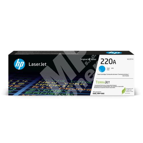 Toner HP W2201A, cyan, 220A, originál 1