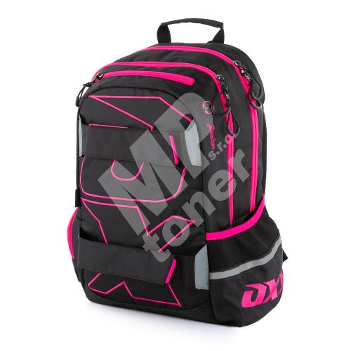 Studentský batoh Oxy Sport Black Line, Pink 2 1