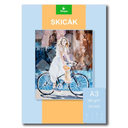 Skicák Stepa A3, 20listů 1