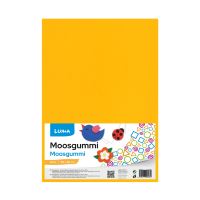 Moosgummi Luma A4, světle oranžová, 10ks