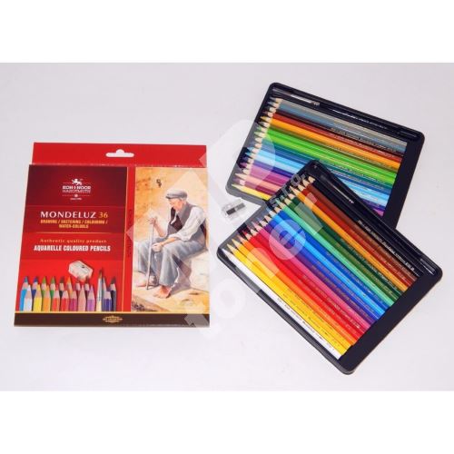 Akvarelové pastelky Koh-i-noor 3712, 36 ks 1