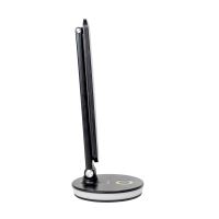 Stolní LED lampa Platinet, 12W stmívatelná, dotykové ovládání, USB port, černá 2 (1)