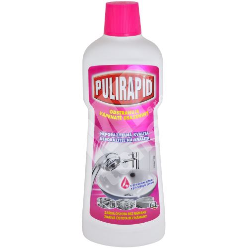 Pulirapid Aceto na vápenaté usazeniny tekutý čistič s přírodním octem 500 ml 1