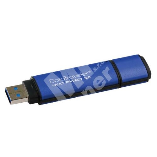 Kingston 4GB DataTraveler, Vault Privacy, USB flash disk 3.0, modrá 1