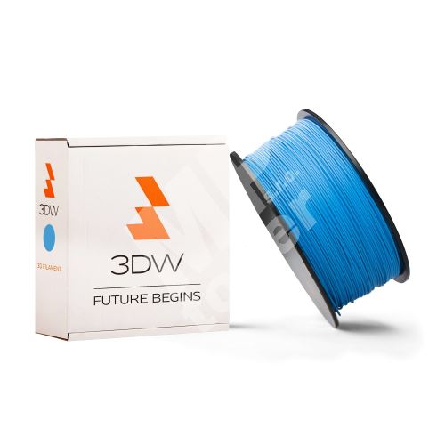 Tisková struna 3DW (filament) ABS, 2,9mm, 1kg, modrá, 220-250°C 1