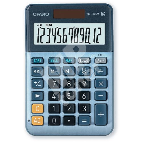 Casio MS 120 EM kalkulačka 1