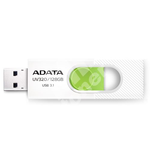 ADATA 128GB UV320 USB white/green (USB 3.0) 1