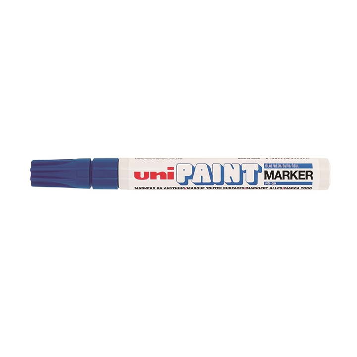Lakový popisovač Uni Paint Medium PX-20, 2,2-2,8 mm, modrý