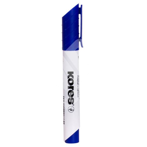 Kores K-Marker popisovač na bílé tabule a flipcharty, kulatý hrot 3 mm, modrý 1