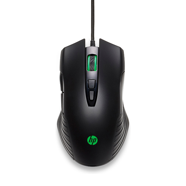 Myš HP X220, 3600DPI, optická, 7tl., drátová USB, černá
