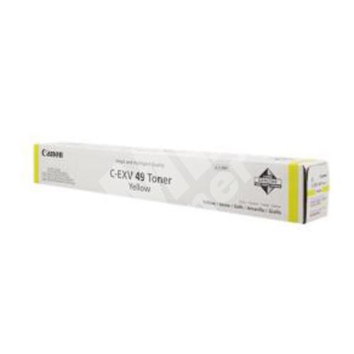 Toner Canon CEXV49, 8527B002, yellow, originál 1