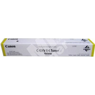Toner Canon C-EXV64, C3930i, yellow, 5756C002, originál 1