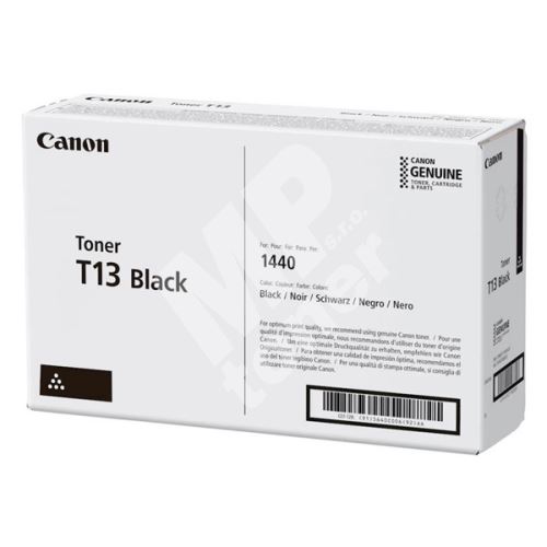 Toner Canon T13, i-Sensys X 1440i, black, 5640C006, originál 1