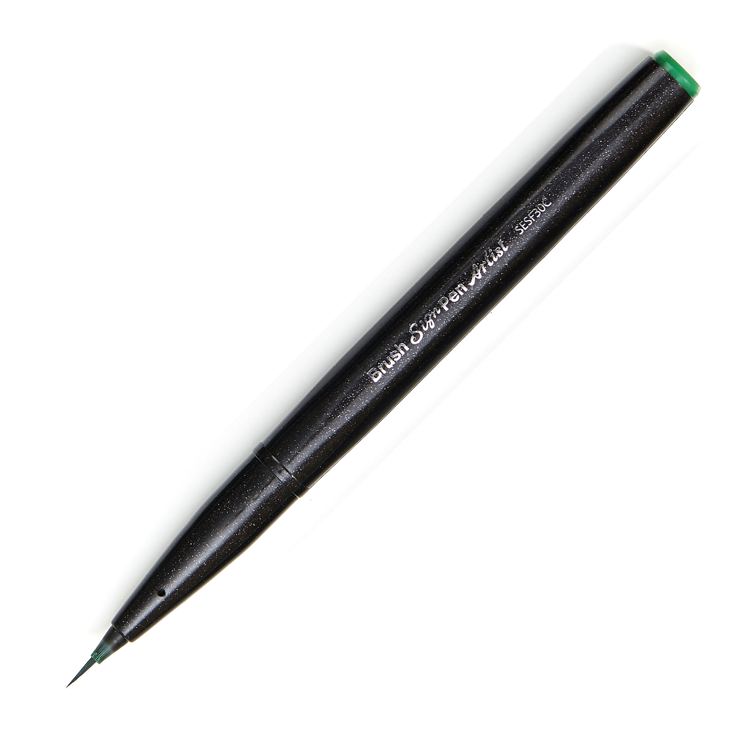 Štěteček barevný Pentel Sign Pen Artist SESF30C, zelený