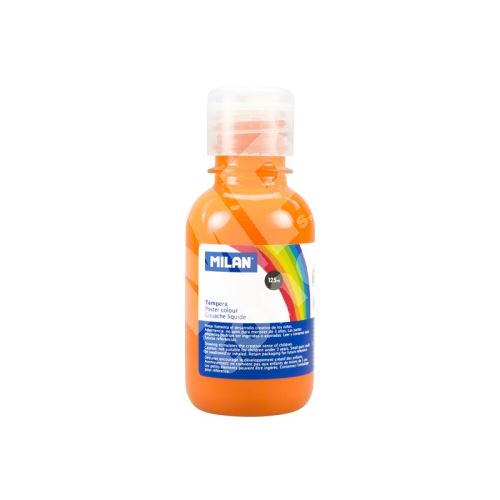 Temperová barva Milan 03432, 125 ml, základní oranžová 1