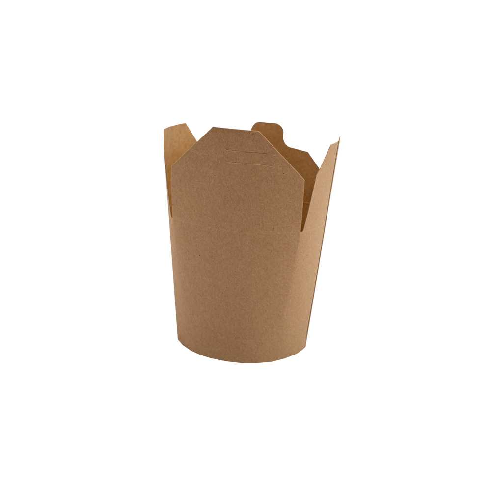 Box noodle, papírový 500 ml kraft, 50 ks