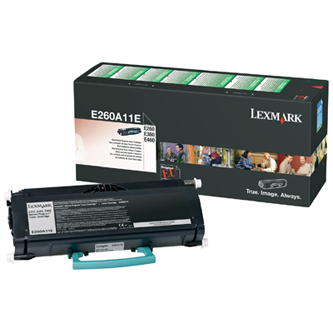 Kompatibilní toner Lexmark E260, černá, E260A21E, MP print