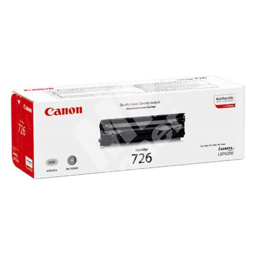 Toner Canon CRG-726, black, 3483B002, originál 1