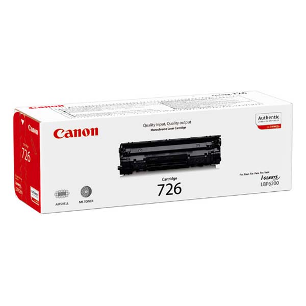 Toner Canon CRG-726, LBP6200d, black, 3483B002, originál