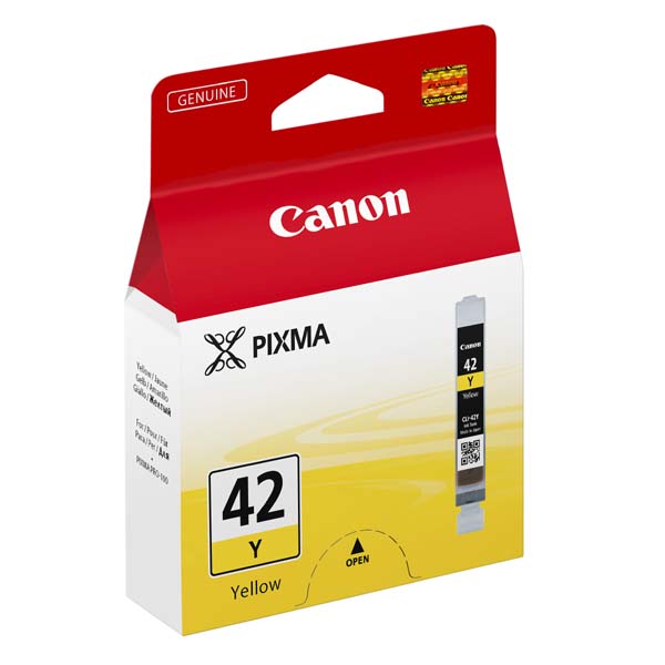 Inkoustová cartridge Canon CLI-42Y, Pixma Pro-100, yellow, originál
