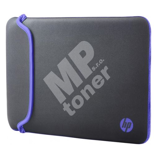 Sleeve na notebook HP 11,6, Chroma sleeve, šedý/fialový z elastického neoprénu 1