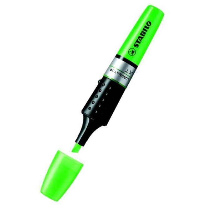 Zvýrazňovač STABILO Luminator, zelená, 2-5 mm