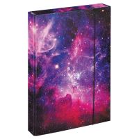 Desky na školní sešity Baagl A4 Jumbo, Galaxy
