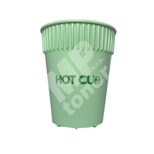 Kelímek 200 ml, PP, vratný, hot cup zelený 1