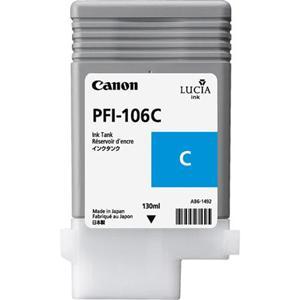 Inkoustová cartridge Canon PFI-106C, iPF-6300, cyan, 6622B001, originál