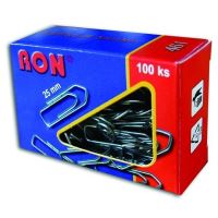 Spona dopisní Ron šípová, 25 mm 1ba/100ks, 461