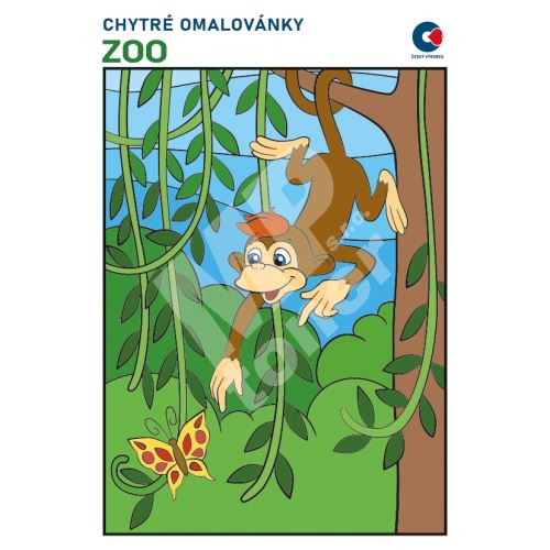 Omalovánka A5, Chytré omalovánky - Zoo 1