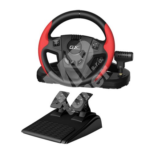 Volant s pedály a řadící pákou Genius GX Gaming SpeedMaster, 13tl., USB, 1