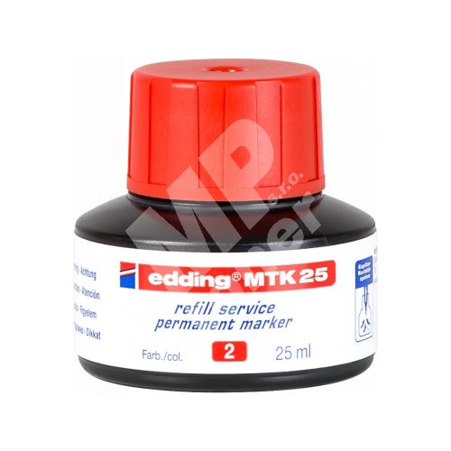 Náplň Edding MTK 25, červená, permanentního popisovače 1