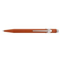 Kuličkové pero Caran d'Ache "849 Colormat-X", modrá náplň M, oranžové tělo Kuličkové pero Caran d'Ache "849 Colormat-X", modrá náplň M, oranžové tělo
