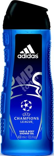 Adidas Champions League sprchový gel na tělo a vlasy pro muže 400 ml 1
