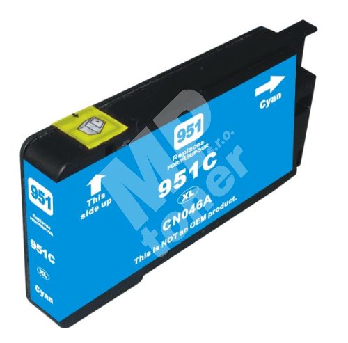 Kompatibilní cartridge HP CN046AE, cyan, No.951XL, MP print 1