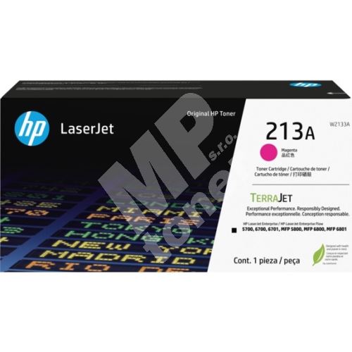 Toner HP W2133A, LaserJet SFP-5700, magenta, 213A, originál 1